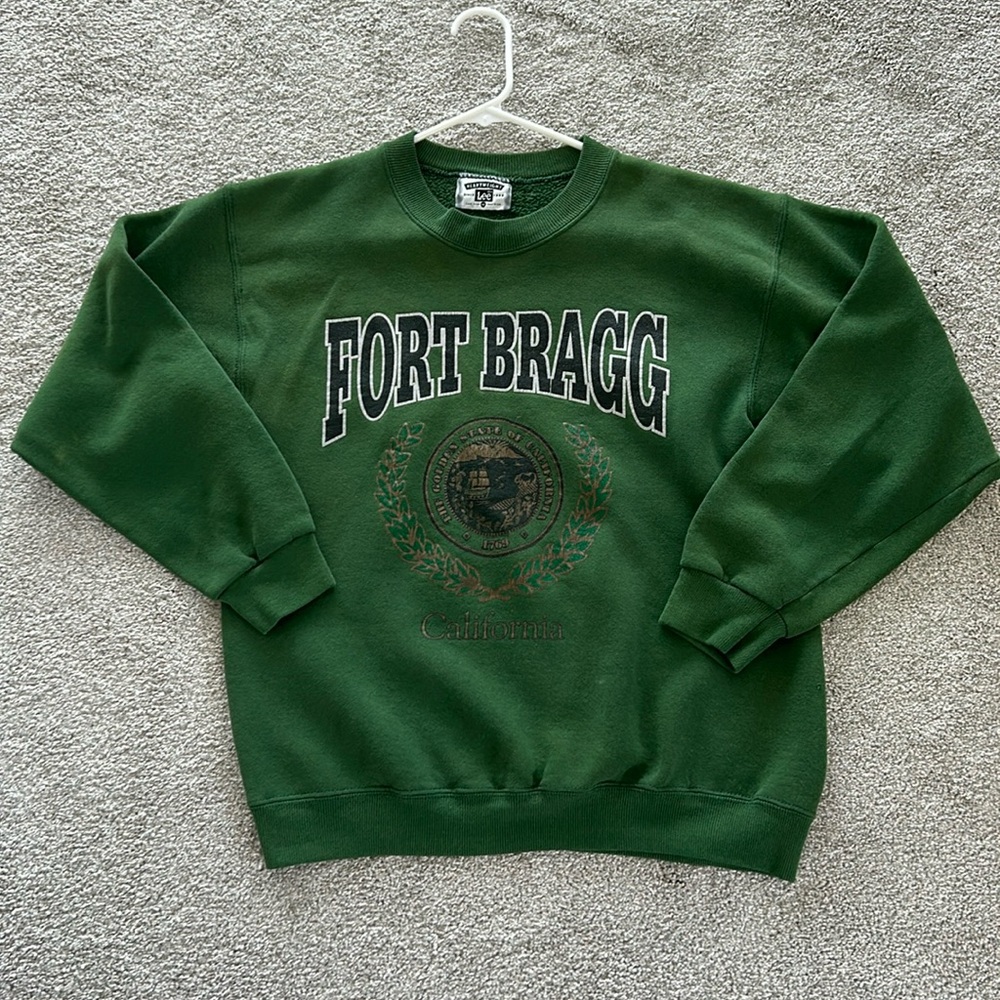 Vintage 90’s fort Bragg crew sweatshirt